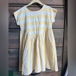 Girls Tea Collection linen dress